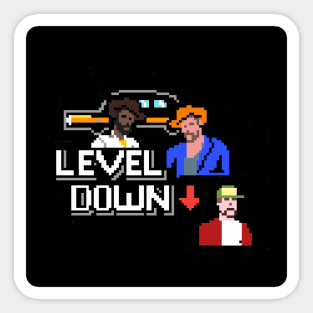 Level Down: Oregon Trail Sticker